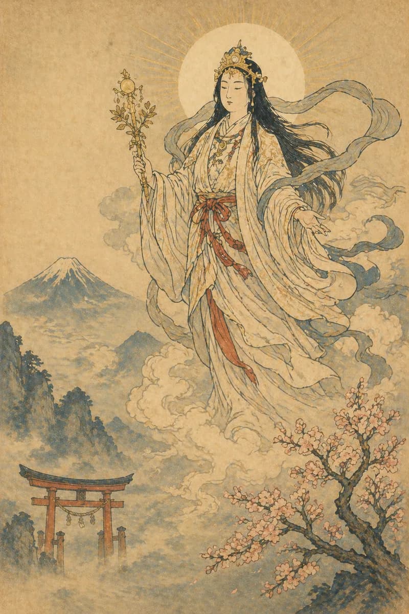Kami, the Shinto deity